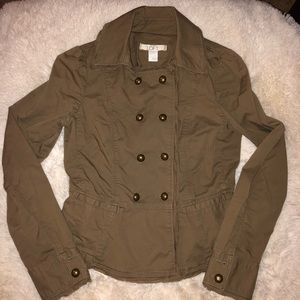 Lightweight LOFT Peacoat-ish Jacket 🧥💛